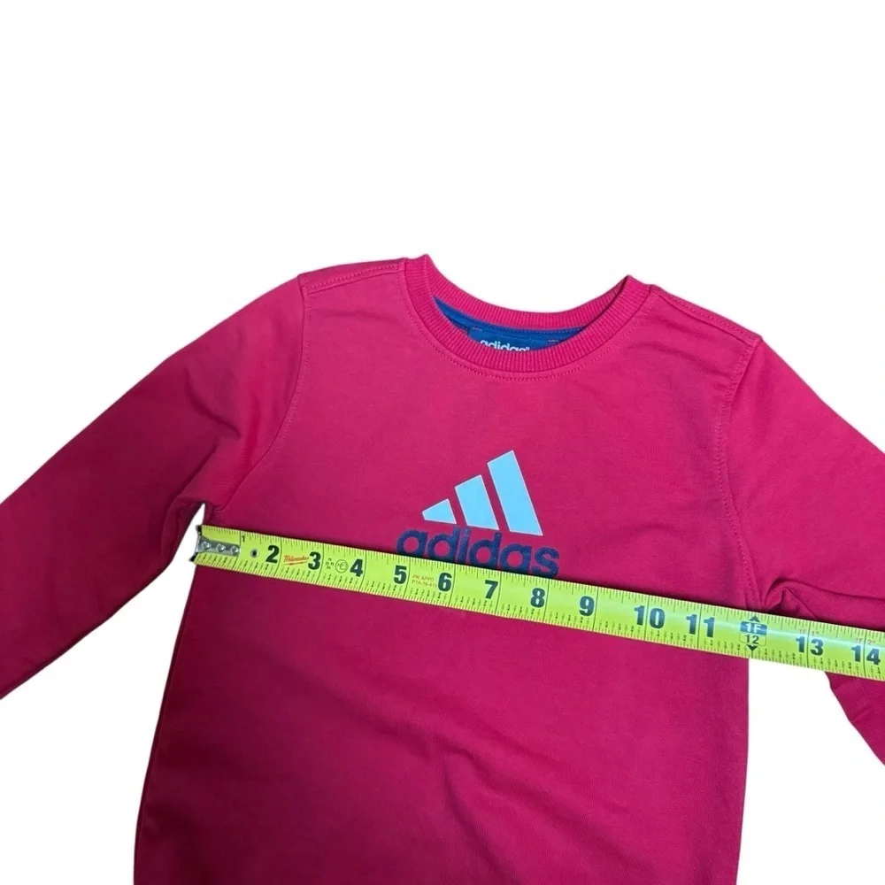 Adidas| Kids Unisex Red and Blue Long Sleeve Crewneck Tracksuit -Size 4 years